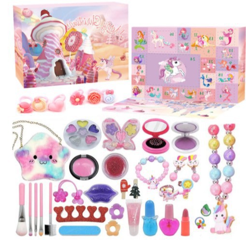 Makeup Advent Calendar for Girls — Solis Dream Makeup, full set