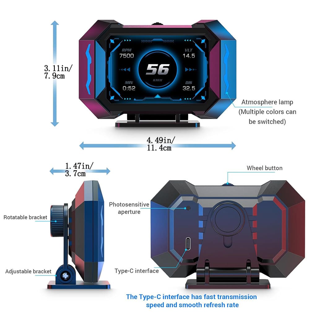 Solis Drive — OBD2 Heads-Up Display photo 7