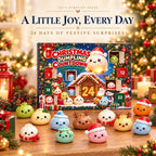 Solis Dumpling House — dumpling squishy Christmas countdown box with numbered doors