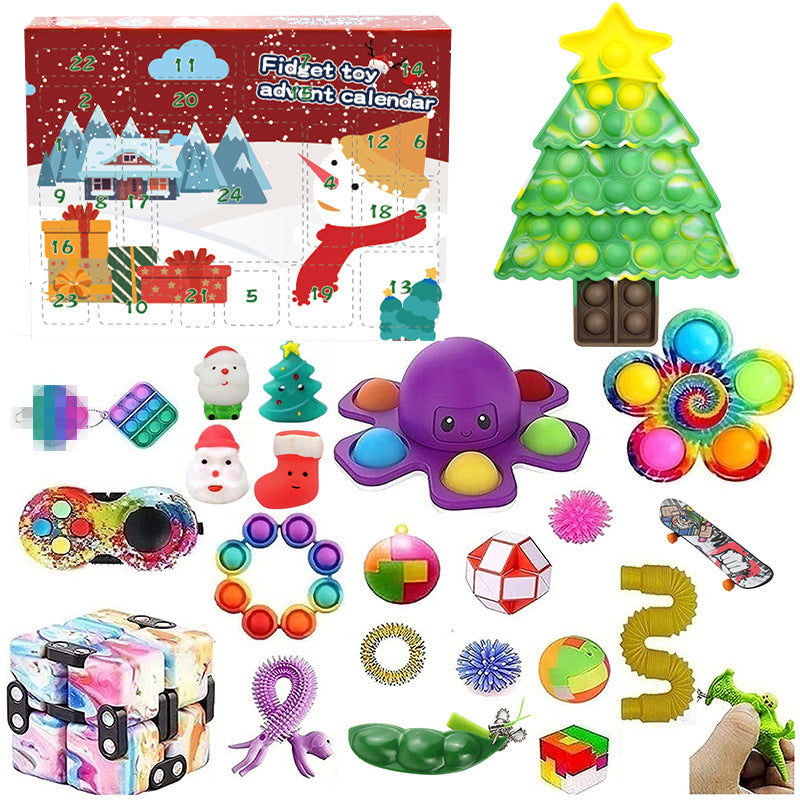 Fidget Toys Advent Calendar — Solis Fidget Fiesta, full set