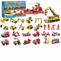 Fire Rescue Building Blocks Advent Calendar — Solis Fire Rescue, full set