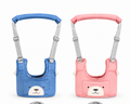 Solis First Steps — pink and blue baby walking harness with handle