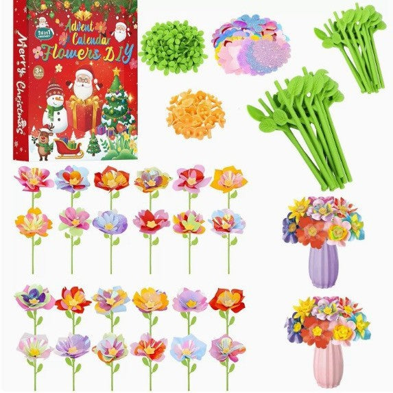 DIY Flower Craft Advent Calendar — Solis Flower Craft, full set