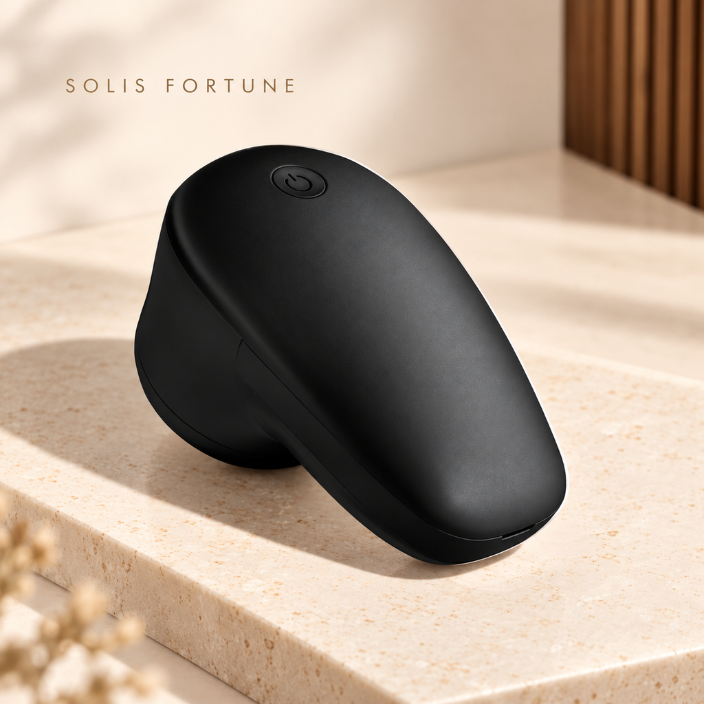 Solis Fuzzaway — Black: rechargeable fabric shaver