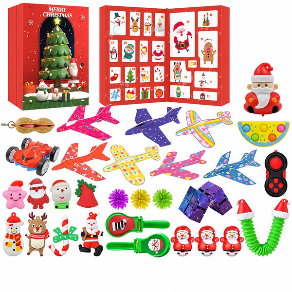 Calendrier de l'Avent jouets fidget et planeurs — Solis Glider Party, coffret complet