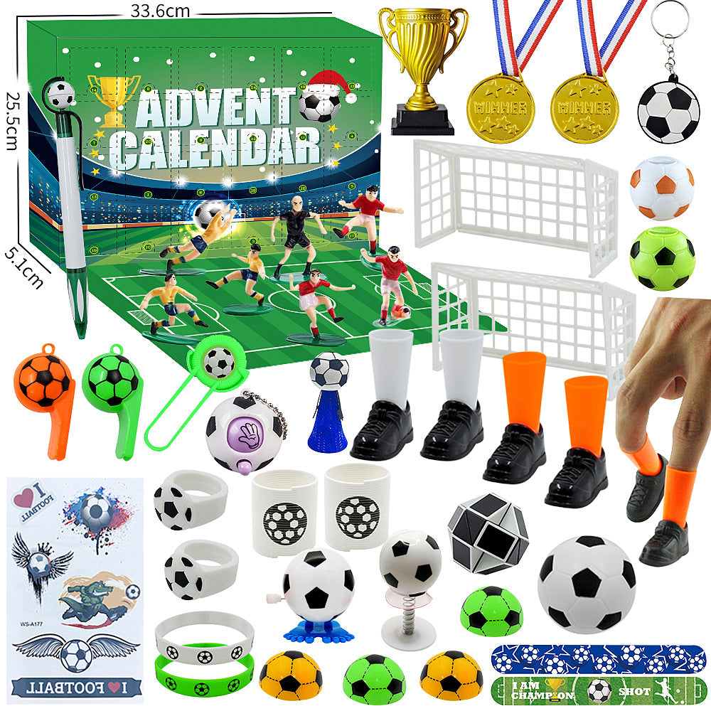 Soccer Advent Calendar for Kids — Solis Golden Goal, full set