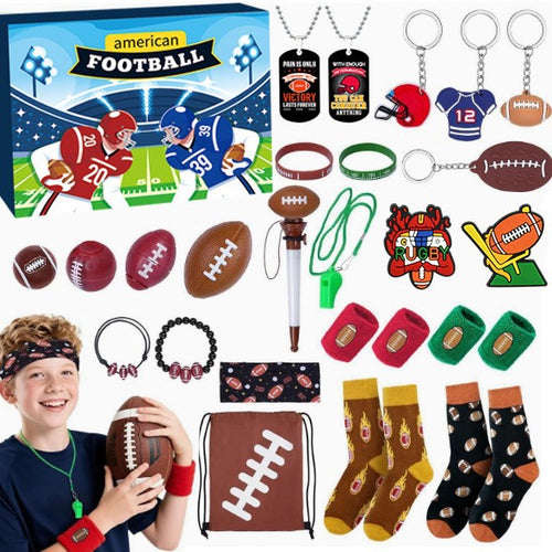 American Football Advent Calendar for Boys — Solis Gridiron, full set