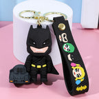 Solis Hero Keyrings silicone keychain — Batman (Chibi)