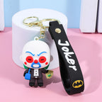 Solis Hero Keyrings silicone keychain — Joker (Bank Mask)
