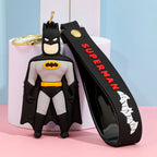 Solis Hero Keyrings silicone keychain — Batman (Classic)