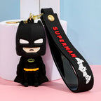 Solis Hero Keyrings silicone keychain — Batman (Mini Cowl)