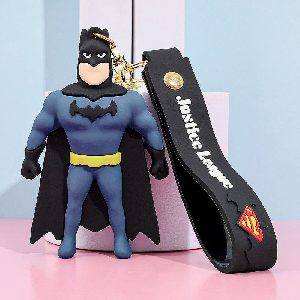 Solis Hero Keyrings silicone keychain — Batman (Animated)