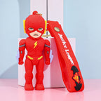 Solis Hero Keyrings silicone keychain — The Flash