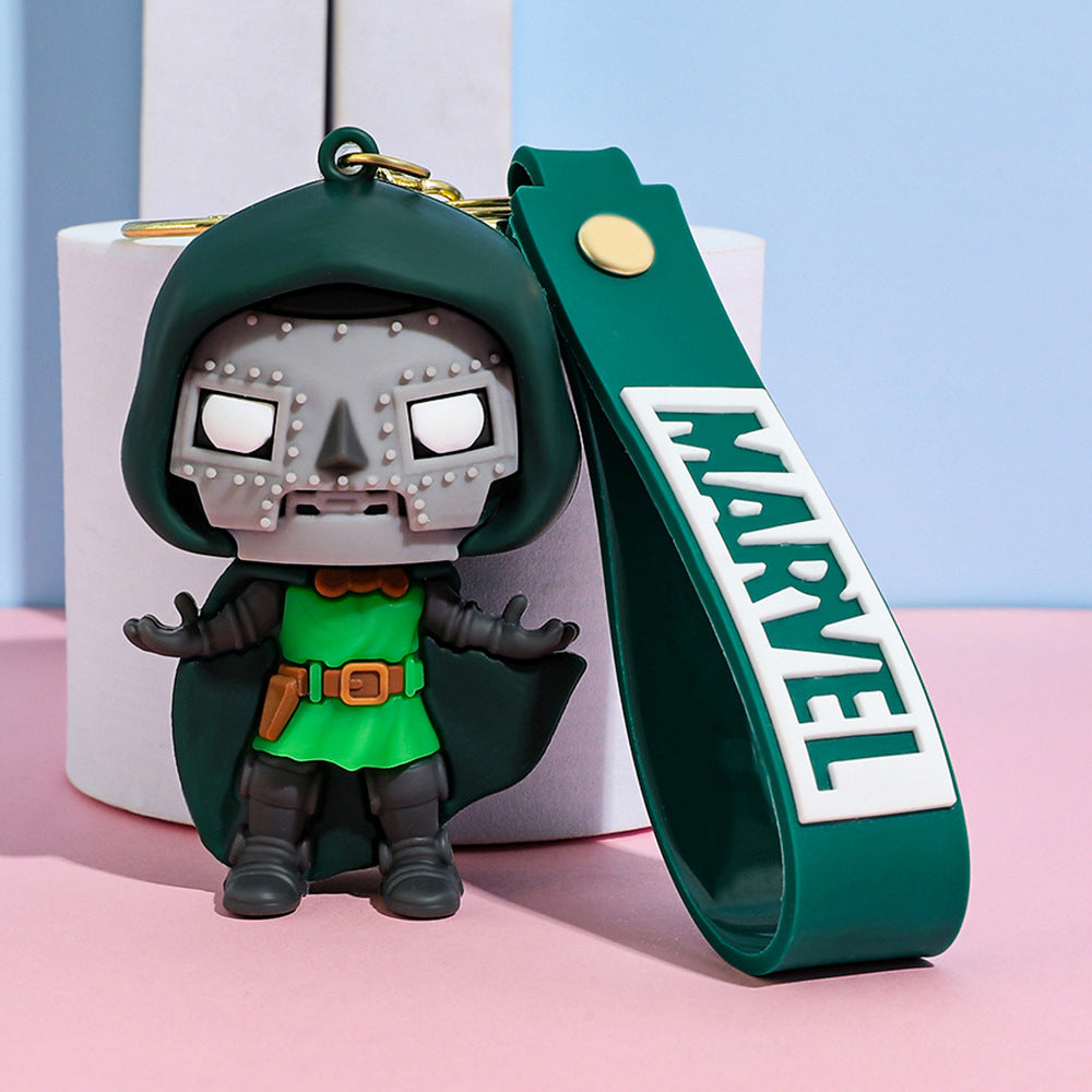 Solis Hero Keyrings Avengers Edition silicone keychain — Doctor Doom