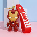 Solis Hero Keyrings Avengers Edition silicone keychain — Iron Man (Chibi)