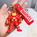 Solis Hero Keyrings Avengers Edition silicone keychain — Iron Man (Large)