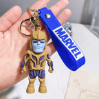 Solis Hero Keyrings Avengers Edition silicone keychain — Thanos