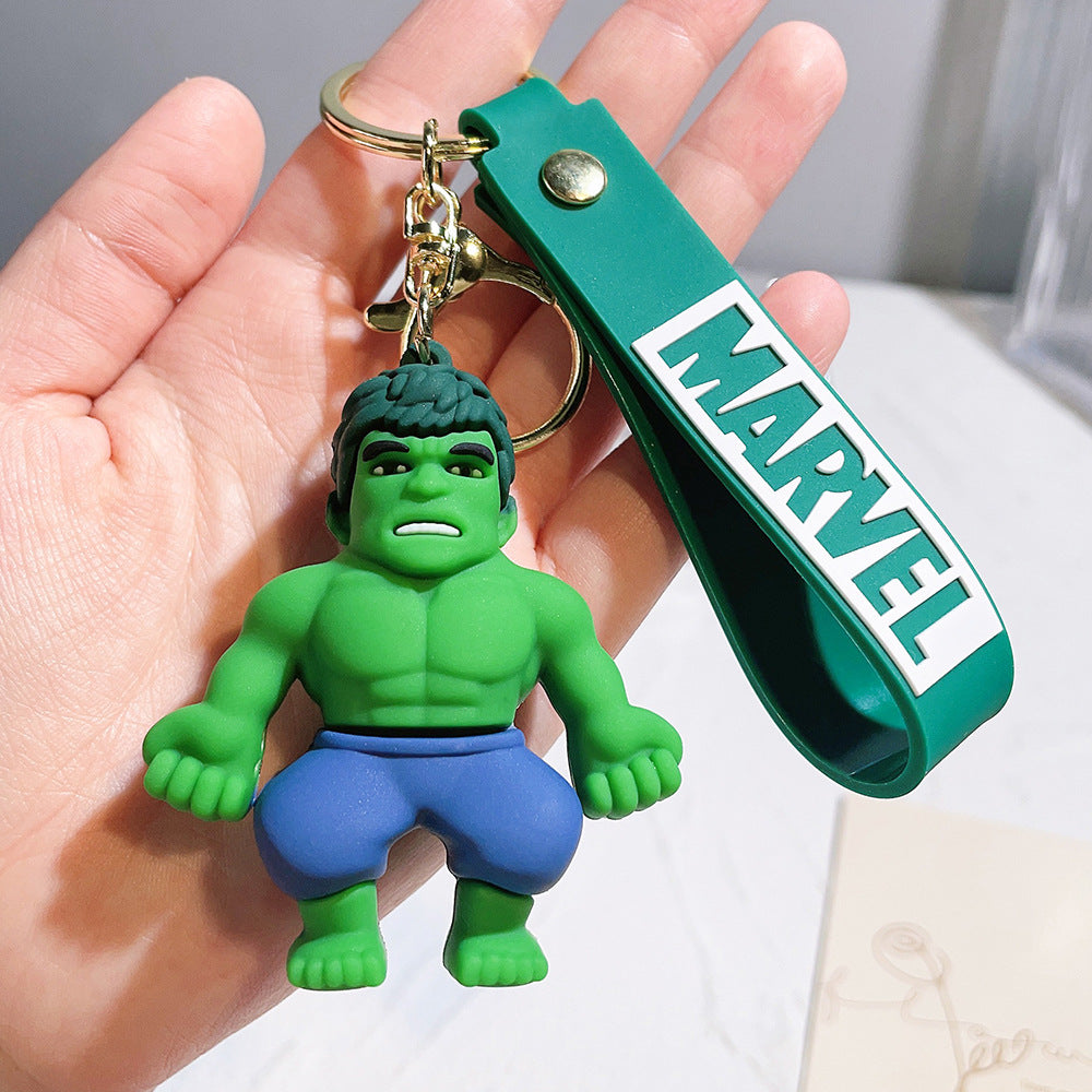 Solis Hero Keyrings Avengers Edition silicone keychain — Hulk