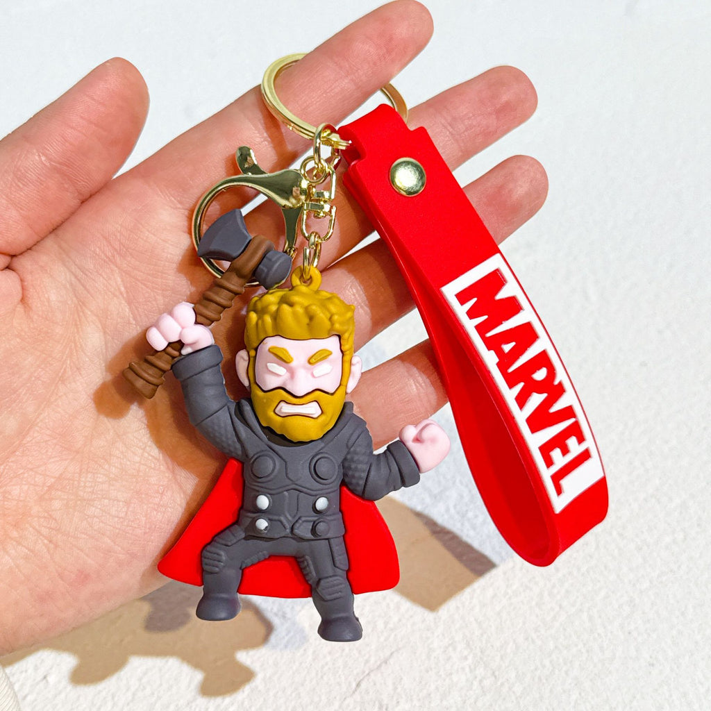 Solis Hero Keyrings Avengers Edition silicone keychain — Thor (Mini)
