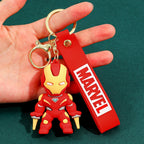 Solis Hero Keyrings Avengers Edition silicone keychain — Iron Man Armor 1