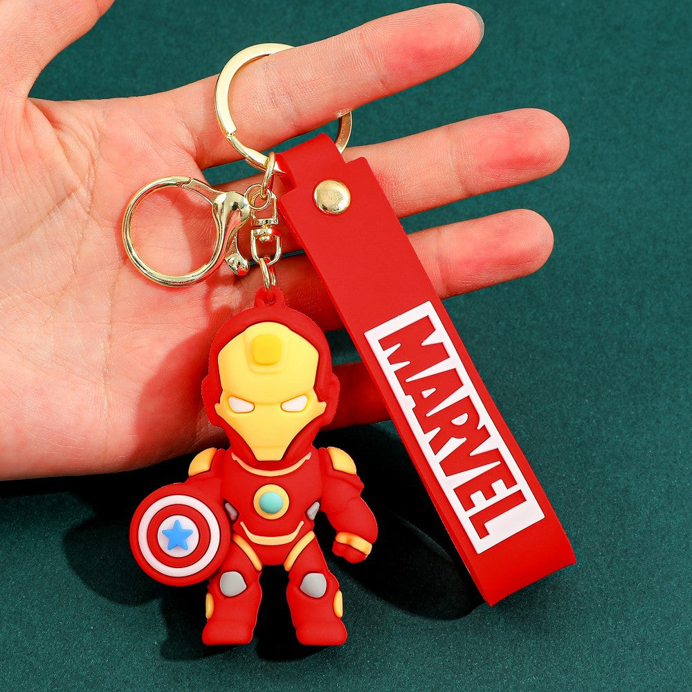 Solis Hero Keyrings Avengers Edition silicone keychain — Iron Man Armor 6