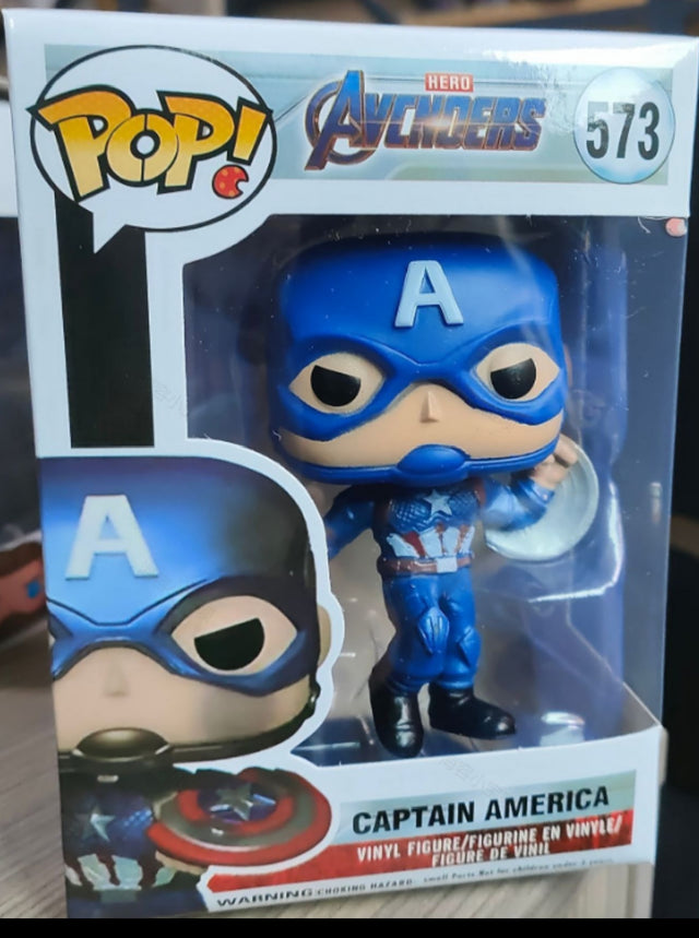 Solis Hero Minis boxed figure — Captain America