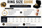 Solis Hero Rings — ring size guide: US sizes 5–13 with inner diameter and circumference