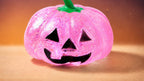 Solis Hollow — Pumpkin squishy toy in Pink glitter