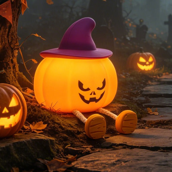 Solis Hollow — Hat Pumpkin silicone night light