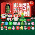 Christmas Squishy Advent Calendar — Solis Holly Squish, full set