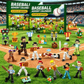 Baseball Building Blocks Advent Calendar — Solis Home Run, full set