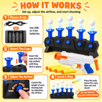 Solis Hover — how it works: power it up, insert the cups, adjust the airflow, load and play