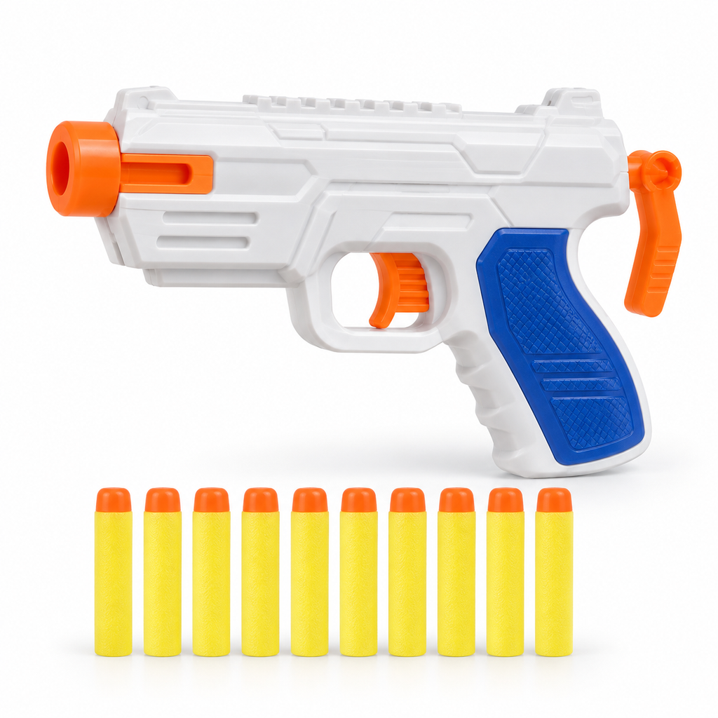 Solis Hover — foam dart blaster with ten soft foam darts