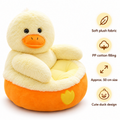 Hug Seat — Duck: plush duck baby seat with arms