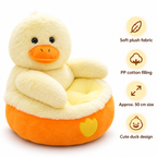Hug Seat — Duck: plush duck baby seat with arms