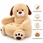 Hug Seat — Puppy: plush puppy baby seat with arms