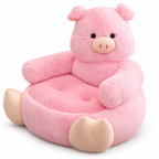 Hug Seat — Pig: plush pig baby seat with arms