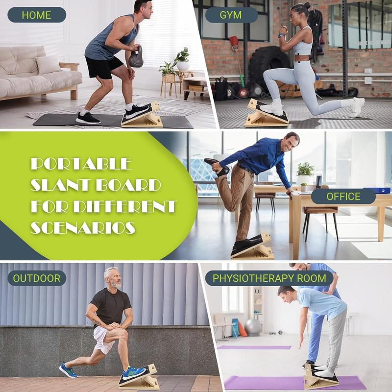 Solis Incline — slant board used at home, in the gym, office, outdoors and physio room