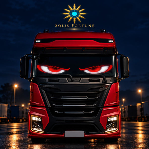 Solis Iris — Programmierbares LED-Augen-Panel Foto 1