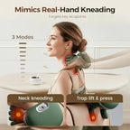 Solis Kneadwell — neck massager with 3 modes: neck kneading and shoulder lift and press