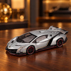 Solis Veneno — Lamborghini Veneno 1:24 diecast model car in silver