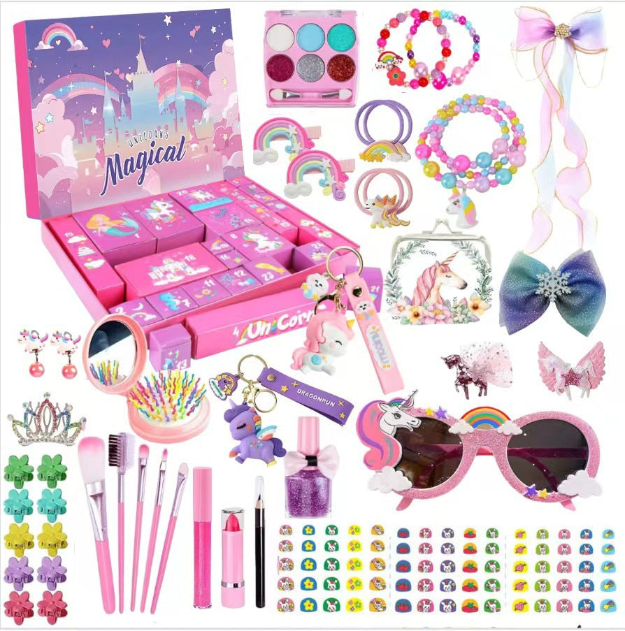 Magical Makeup & Jewelry Advent Calendar for Girls — Solis Magical Makeup, full set