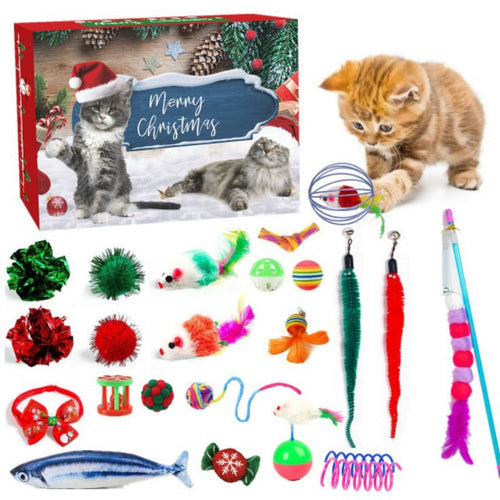 Christmas Cat Advent Calendar — Solis Meow Christmas, full set