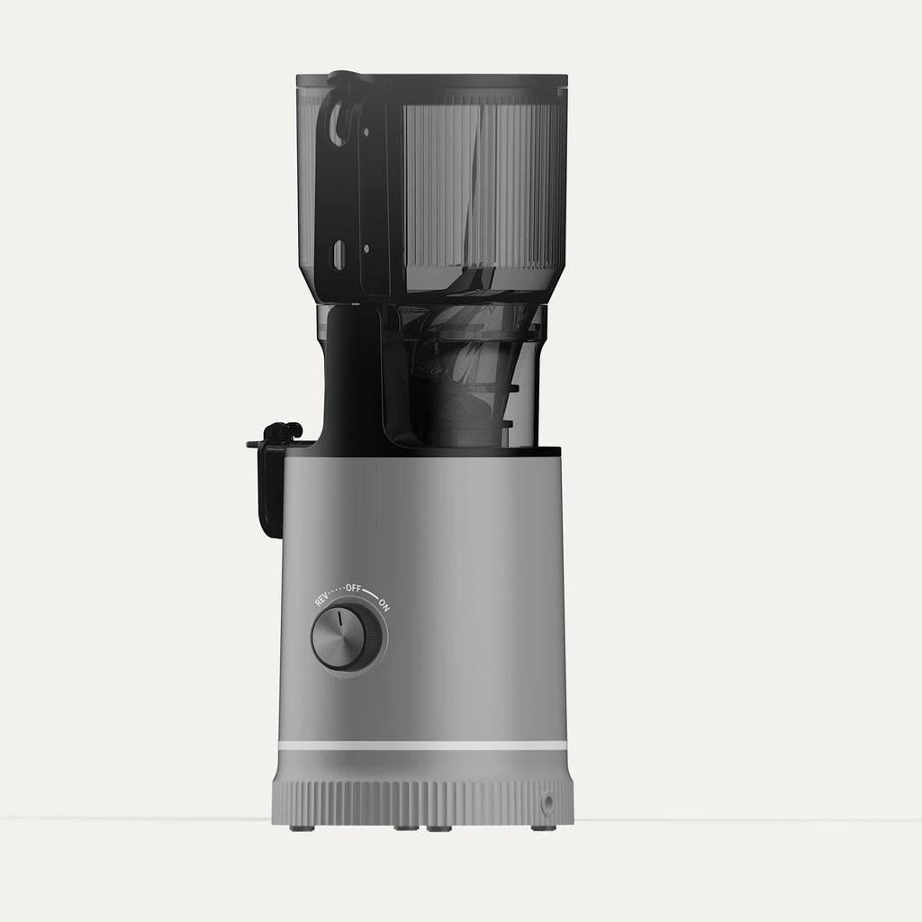 Solis Nectar 65 in titanium grey, front view with the rotary control dial