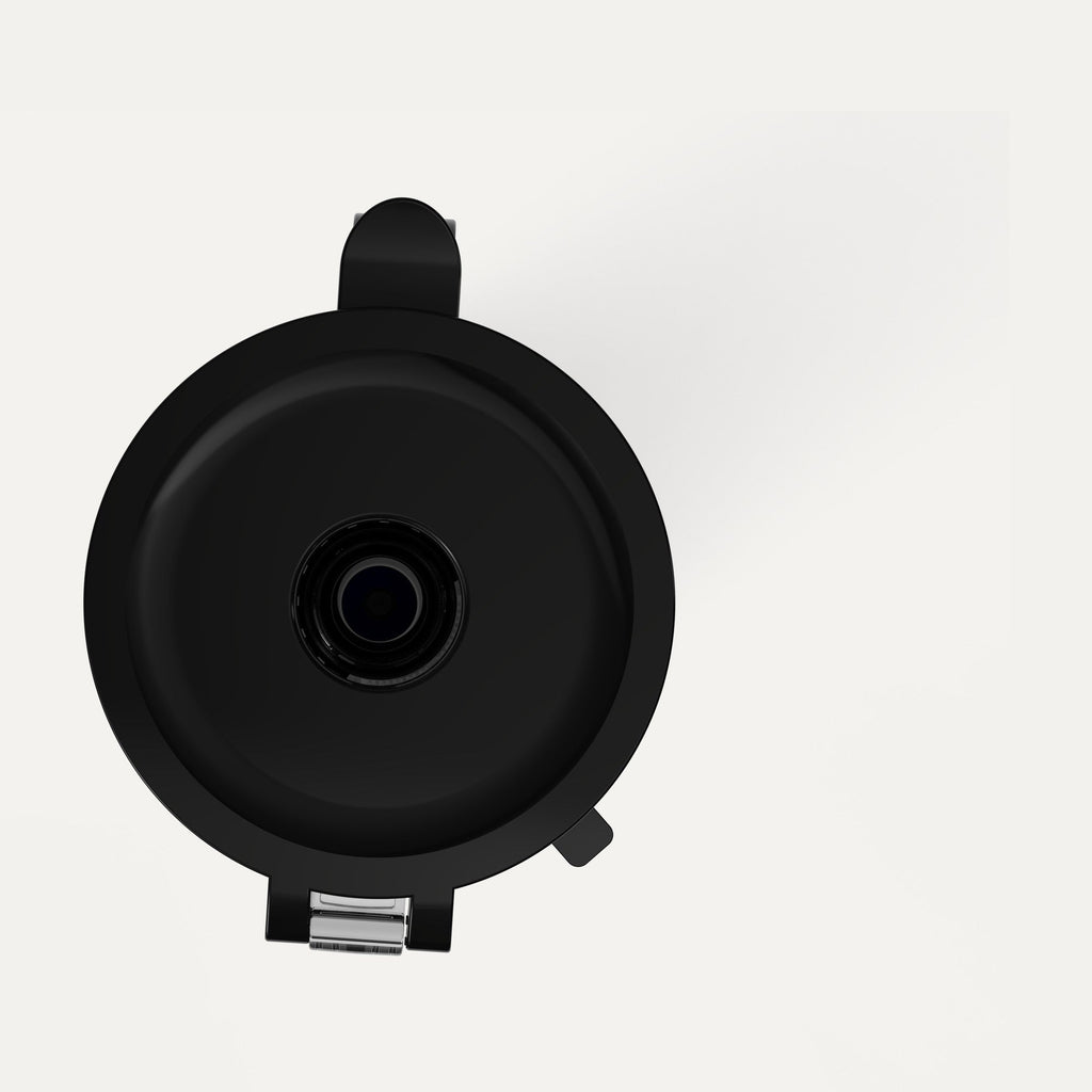 Solis Nectar 90 lid from above, showing the feed opening