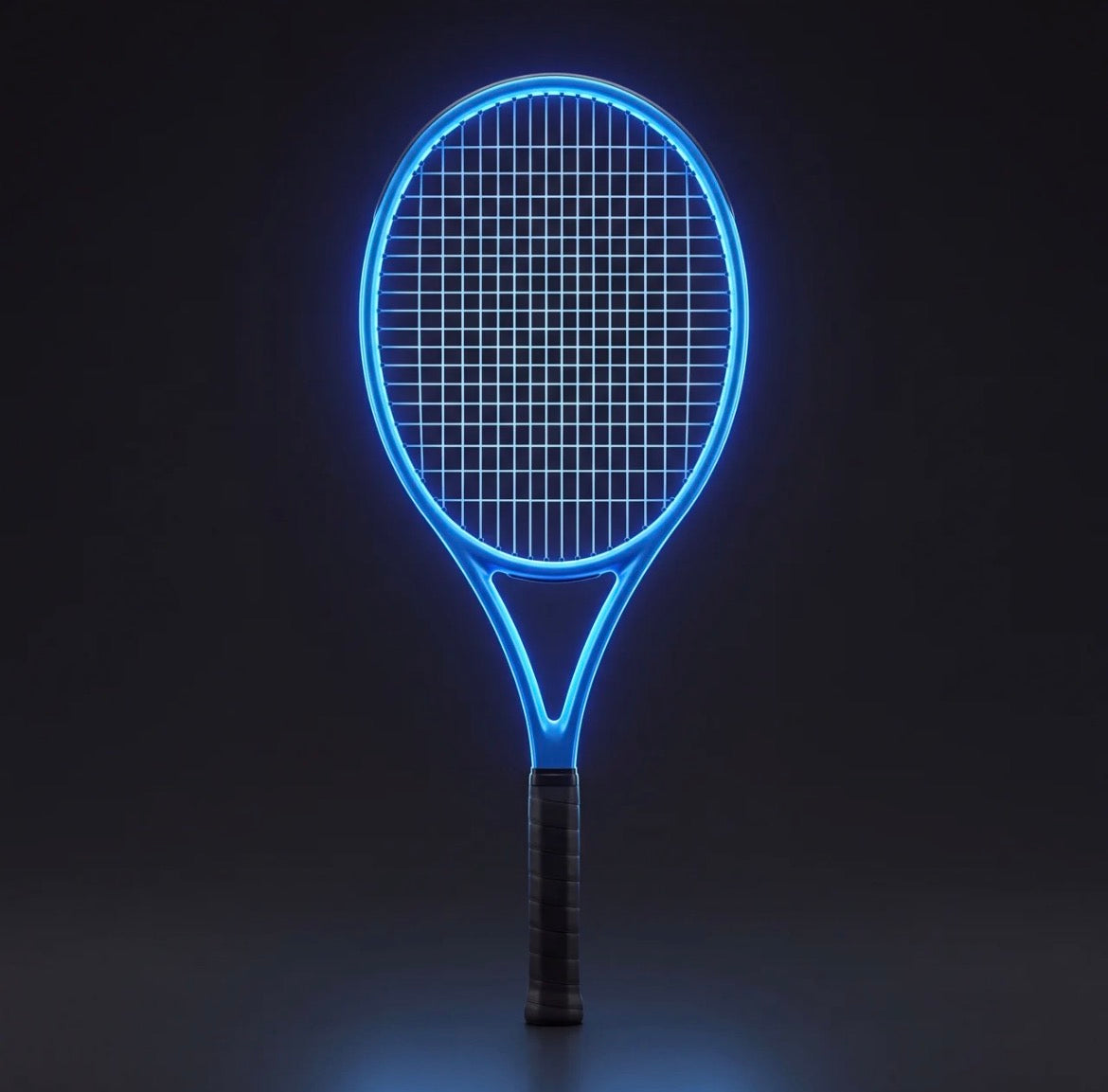 Solis Nightfall LED Tennis Racket 27" — Blue