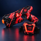 Solis Nova — red blaster and chest target