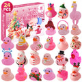 Pink Rubber Duck Advent Calendar — Solis Pink Quack, full set