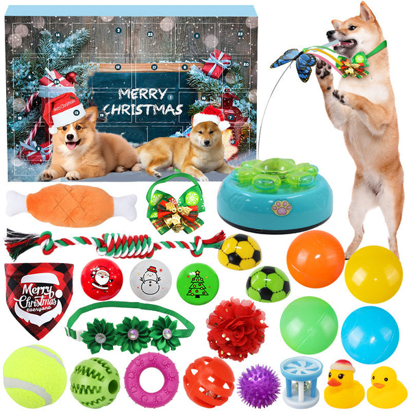 Hunde-Adventskalender mit interaktivem Spielzeug — Solis Play Time, komplettes Set