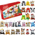 Plush Animals Advent Calendar — Solis Plush Friends, full set